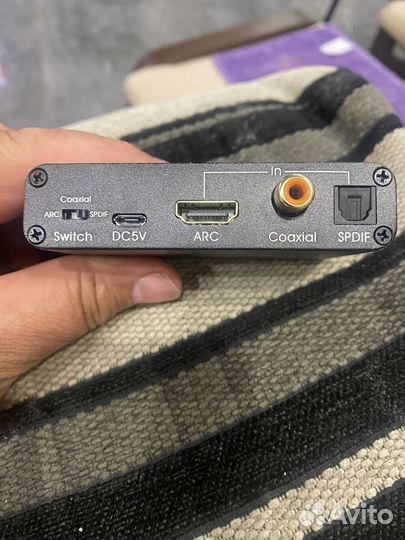 Конвертер цап palmexx hdmi ARC Audio Extractor &DA