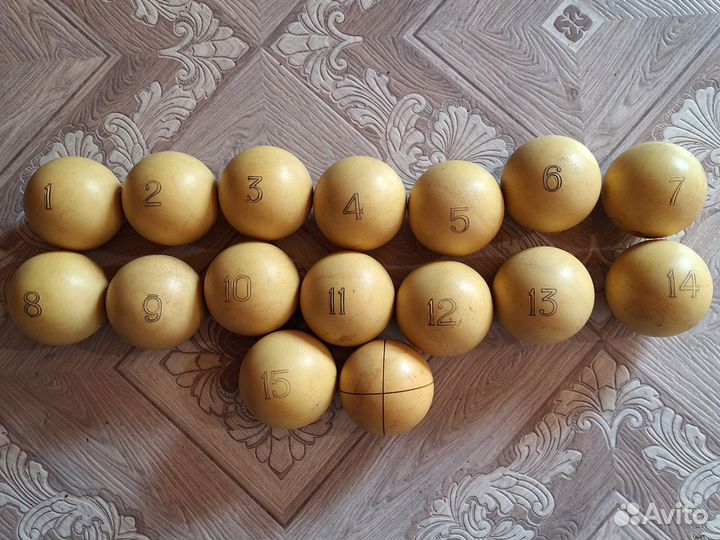 Шары для бильярда СССР