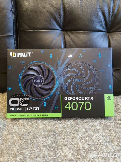 Видеокарта Palit GeForce RTX 4070 12 GB