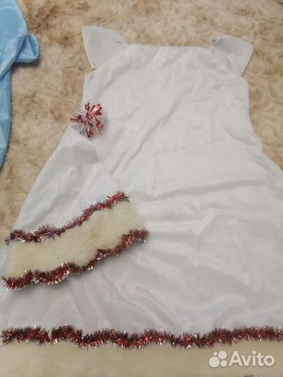 Костюм снегурочки взрослый