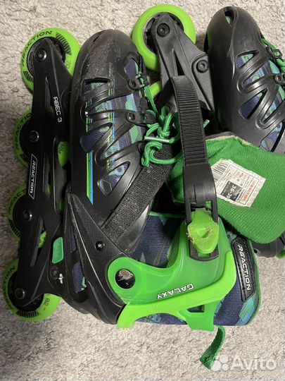 Роликовые коньки детские раздвижные