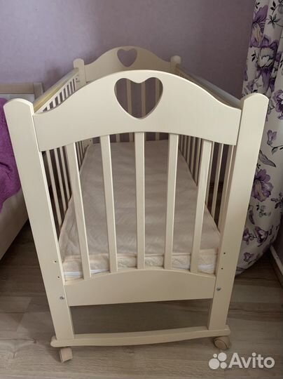 Детская кроватка можга красная звезда