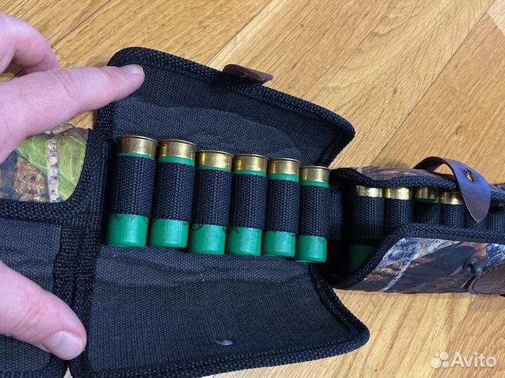 Ремень оружейный патронташ и чистка