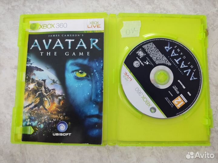 Avatar the game xbox 360 Лицензия