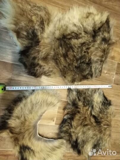 Лапа, шкурки, мех, кунка волка, лисы (имитация)
