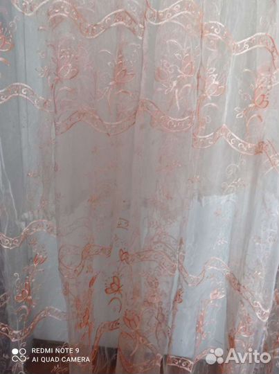 Тюль новая