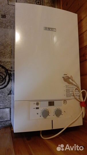Газовый котел двухконтурный bosch 3000