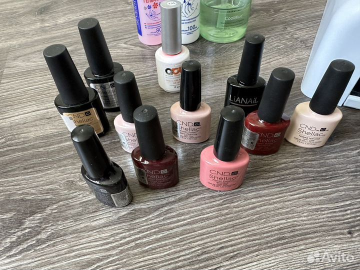Набор для покрытия ногтей гель-лаком