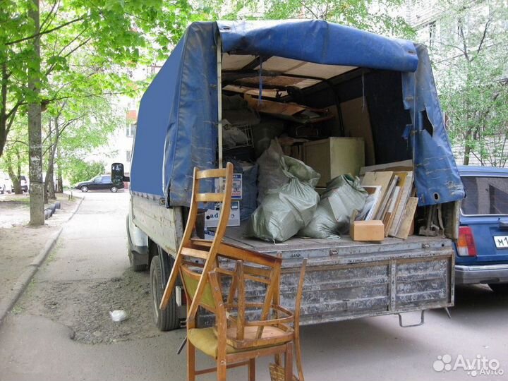 Вывоз мусора Контейнер Газель