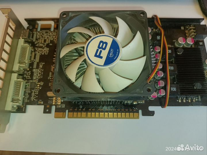 Видеокарта GTS 450 1gb gddr5/Система охл. 1050ti