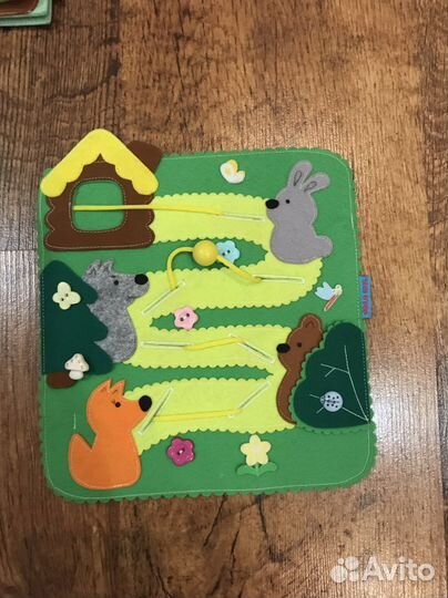 Развивающие игры из фетра