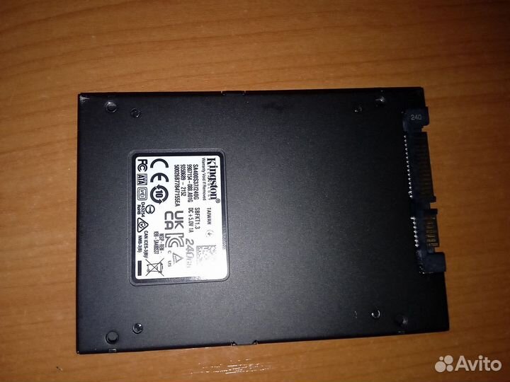 Ssd kingston 240