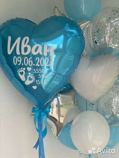 Воздушные гелиевые шары с доставкой