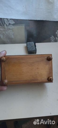 Шкатулка резная винтаж