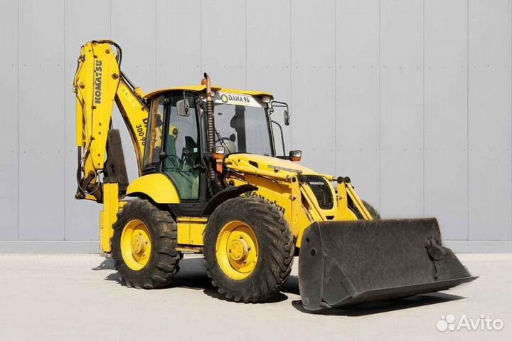 Водитель экскаватора погрузчика Komatsu WB-93S-5EO