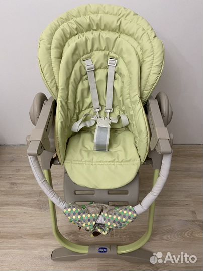 Стульчик для кормления chicco polly magic