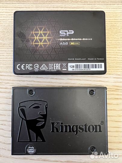 Ssd 240gb Kingston и SP (2шт по 120gb)