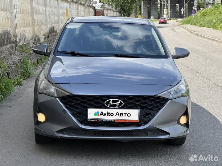 Hyundai Solaris 1.6 AT, 2021, 129 680 км