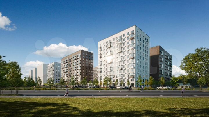 1-к. квартира, 40,4 м², 2/15 эт.