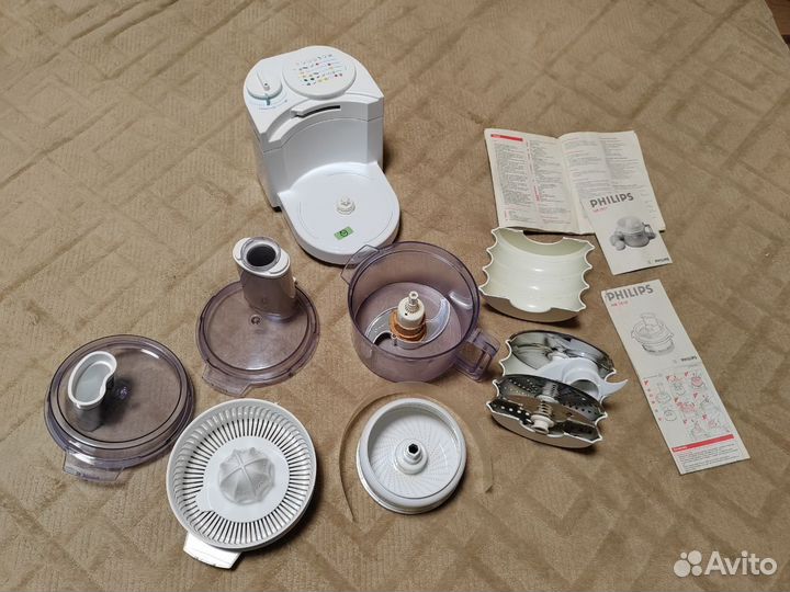 Кухонный комбайн Philips HR2898+HR2917+HR2918