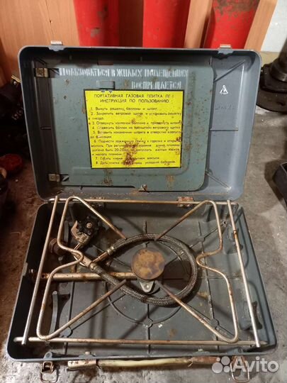 Портативная газовая плитка пг-1 примус