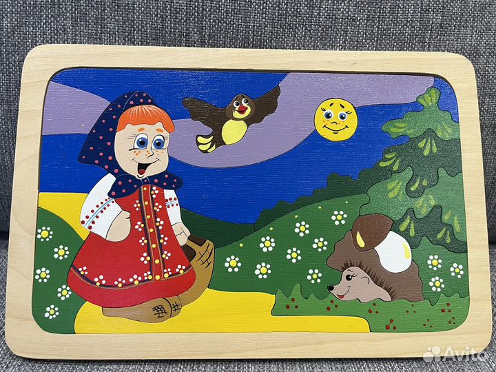 Деревянный паззл