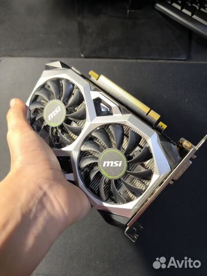 Видеокарта MSI Nvidia GTX 1650 ventus xs