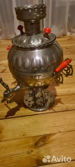 Самовар Петух электрический СССР