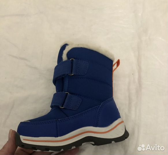 Утепленные детские сапожки 23 размер новые