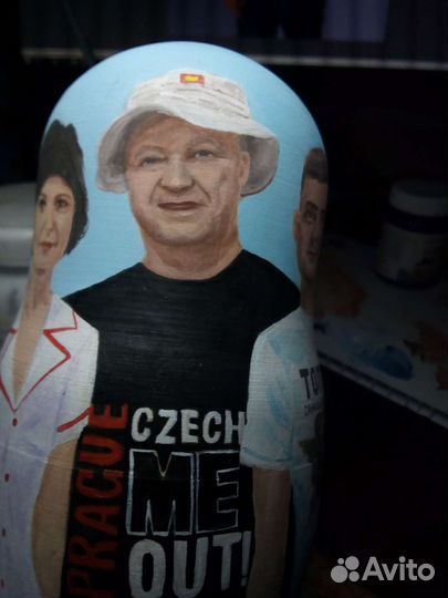 Портрет на матрешке