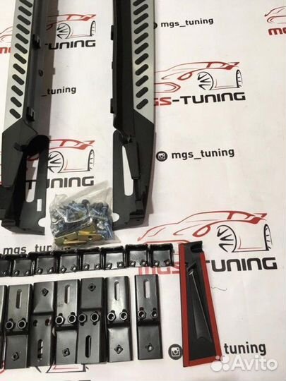 Новые пороги на BMW X4 G02 кузов