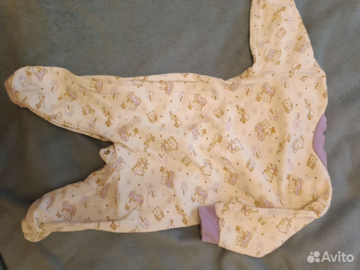 Комбинезон/слип нательный 62 68