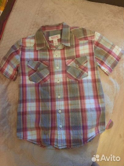 Рубашка для мальчика 134
