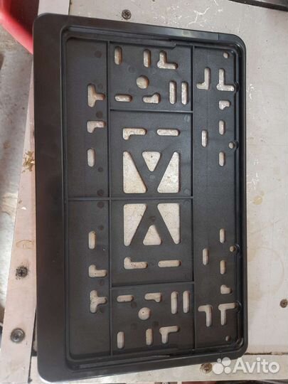 Рамка номера квадратная