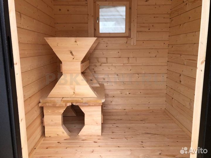 Перевозная баня Дарьяна 6м