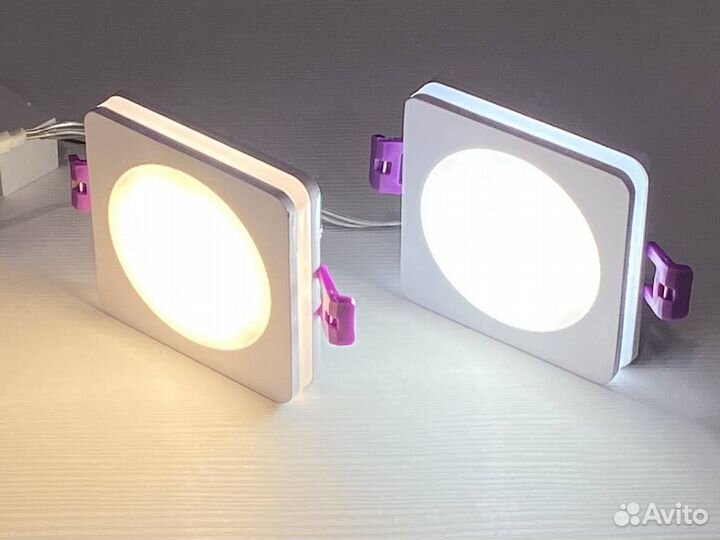 Светильники встраиваемые светодиодные