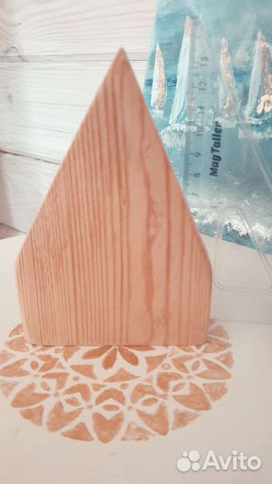 Деревянные домики основа для рукоделия