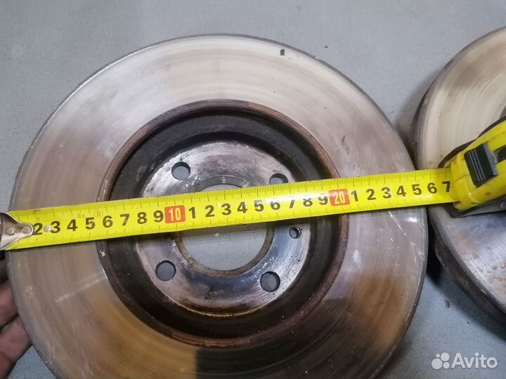 Диски тормозные передние (комплект) Kia RIO 2016 г