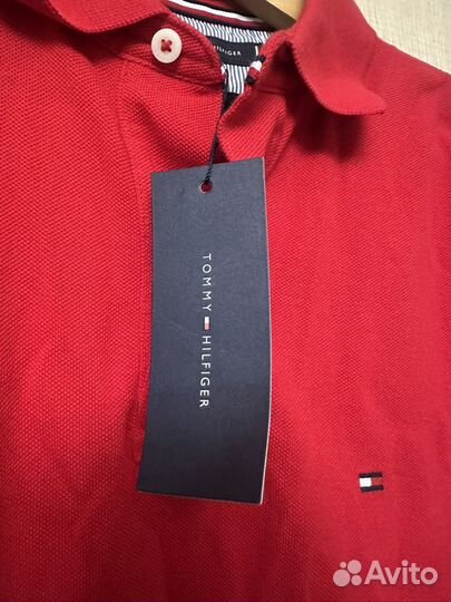 Поло tommy hilfiger мужское