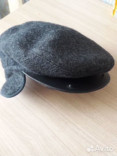 Меховая мужская кепка