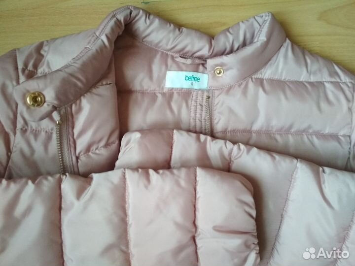 Куртка Befree оверсайз джинсы Bershka пакет