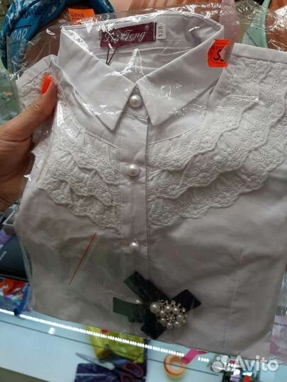 Блузка на девочку 128