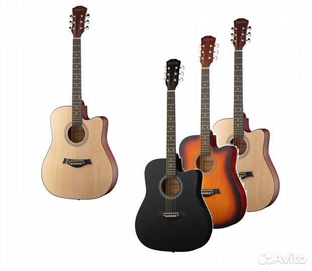 Гитары от 3.500 и Акустик дредноут струны чехлы