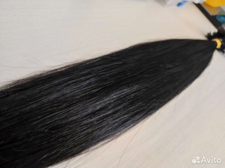 Волосы для наращивания 55 см бу