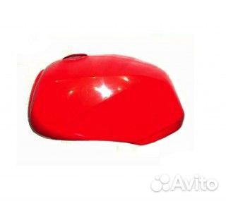Тюнинг Иж мото накладка бензобака красный