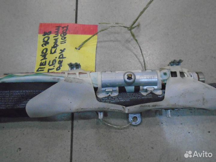 Подушка безопасности боковая шторка левая Peugeot