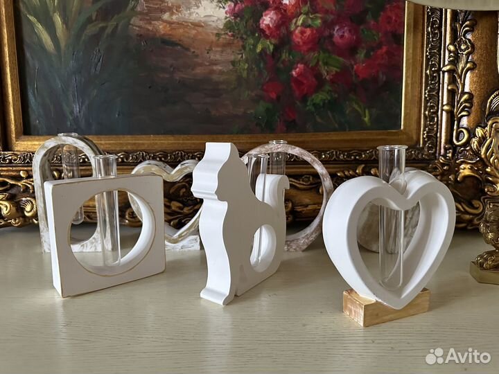 Ваза декоративная из гипса