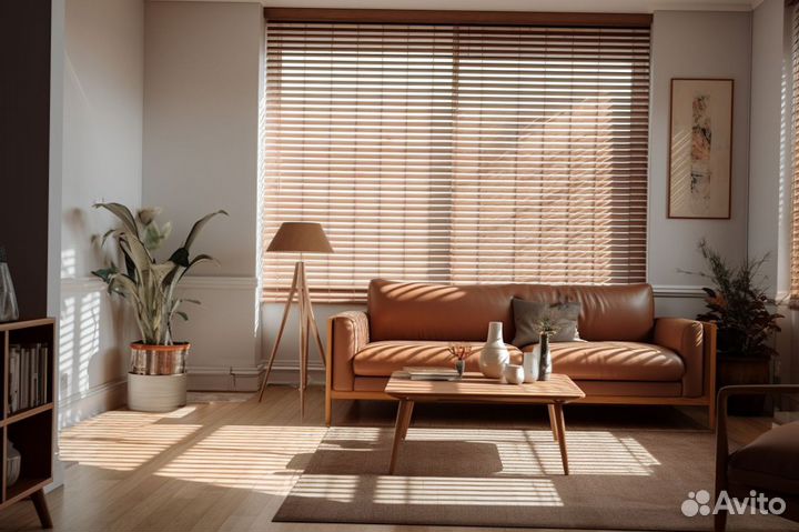 Горизонтальные жалюзи деревянные