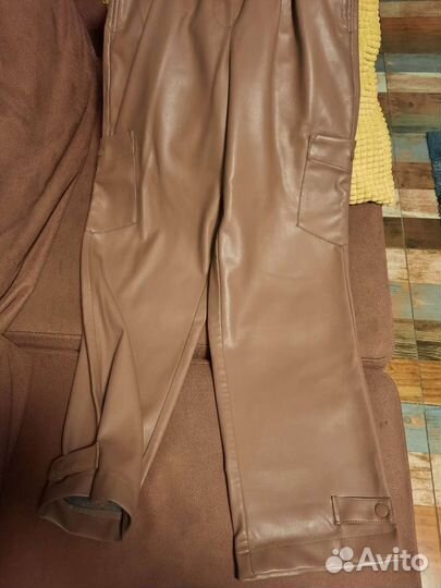Кожаные брюки