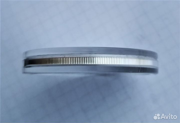 Австралия 1 доллар 2010 г. Год Тигра серебро 1 OZ